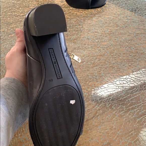 Tommy Hilfiger size 8 ankle boot sandale black - Picture 4 of 5